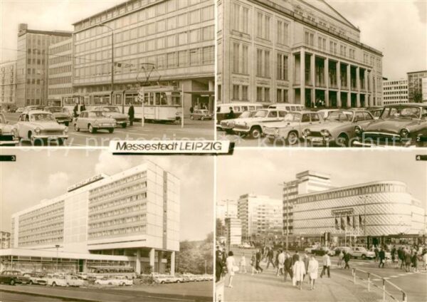 Leipzig Hauptpostamt Opernhaus Hotel Stadt Leip
