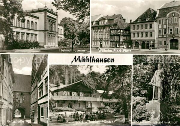 Muehlhausen Thueringen Heimatmuseum Wilhelm Pieck Platz Ratsst