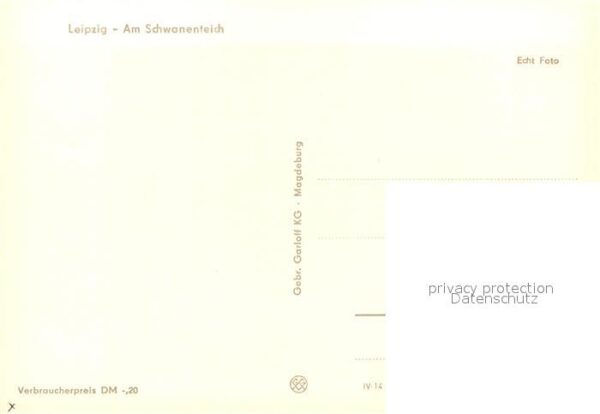 Leipzig Schwanenteich – Bild 2