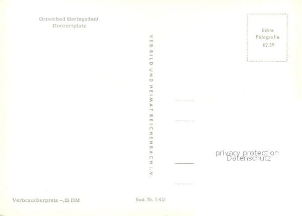 Heringsdorf Ostseebad Usedom Konzertplatz – Bild 2