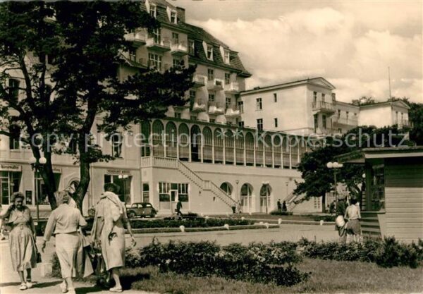 Heringsdorf Ostseebad Usedom FDGB Heim Solidarität