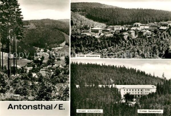 Antonsthal Erzgebirge Antonshöhe Kneipp Sanatorium