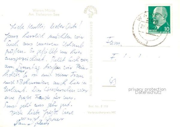 Waren Mueritz Tiefwaren See – Bild 2