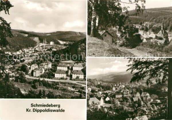 Schmiedeberg  Dippoldiswalde Panoramen