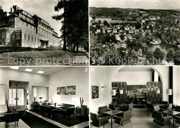 Bad Elster Klinik Albert Funk Eingangshalle Lesezi