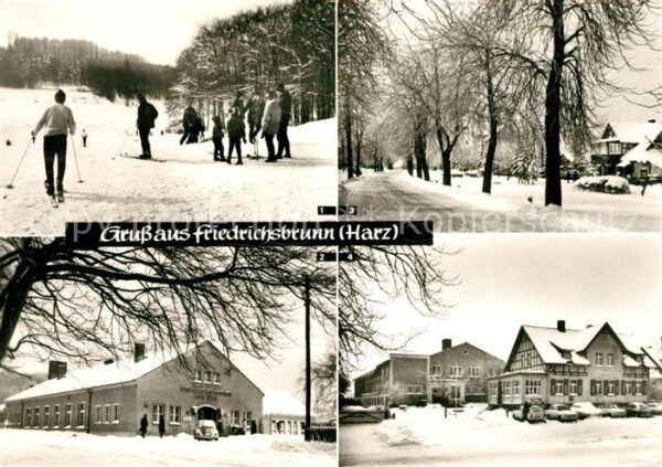 Friedrichsbrunn Harz FDGB Verpflegungsstätte Kurt Dillge Rat