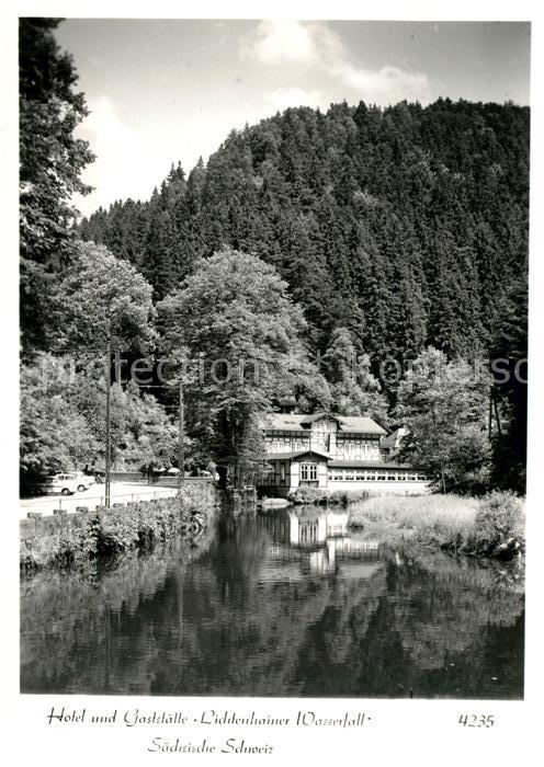 Lichtenhain Sebnitz Wasserfälle Hotel Gaststätte Lichtenhai