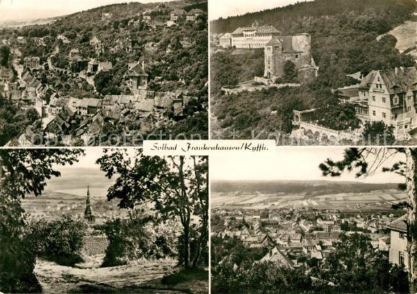 Frankenhausen Bad Burg Panoramen