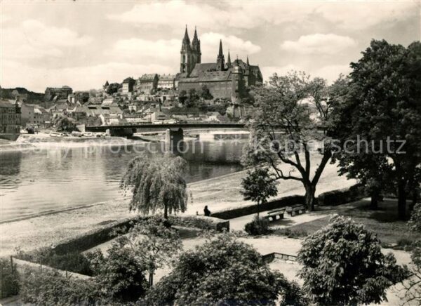 Meissen Elbe Sachsen Burg