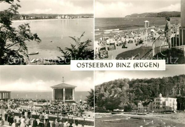 Binz Ruegen Strand Konzertplatz Ferienheim Haus Agn