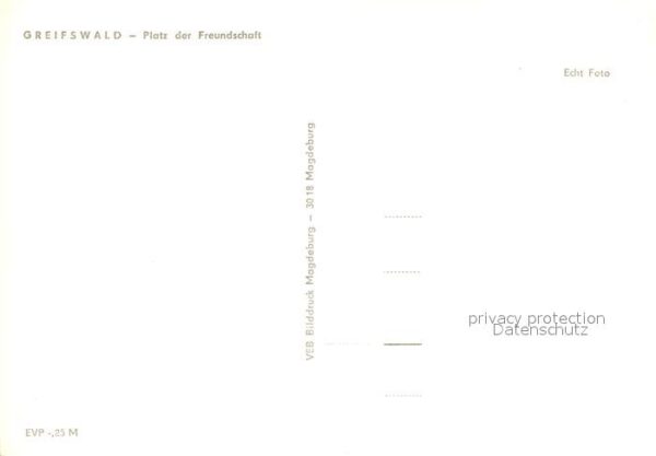 Greifswald Platz der Freundschaft – Bild 2