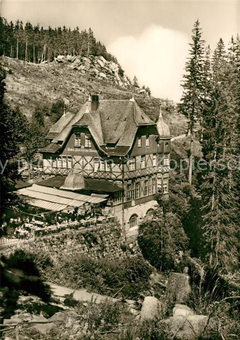 Wernigerode Harz HO Gaststätte Steinerne Renne