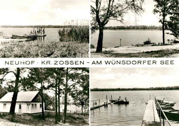 Neuhof Zossen Wünsdorfer See Bungalow Braunkohlenwerk