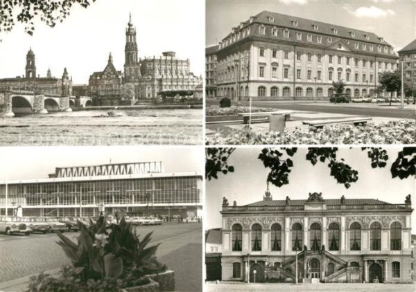 Dresden Elbansicht Hotel Gewandhaus Kulturpalas