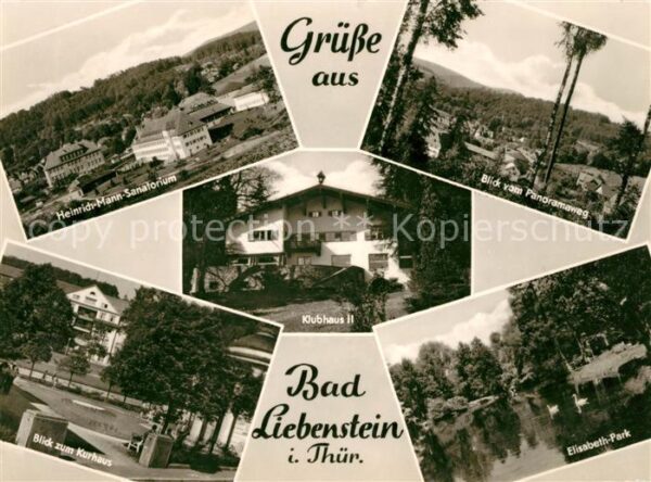 Bad Liebenstein Heinrich Mann Sanatorium Elisabeth Park