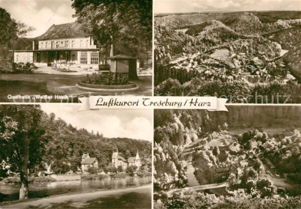 Treseburg Harz Gasthaus Weißer Hirsch Panoramen