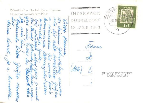Duesseldorf Hochstraße Thyssenhaus Jan Wellem Platz – Bild 2