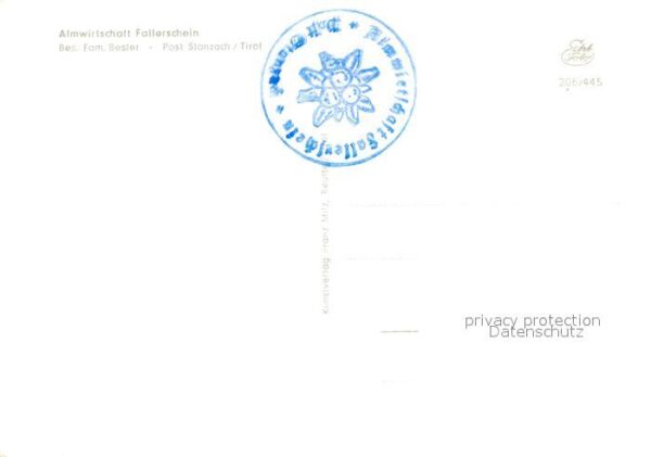 Stanzach Tirol Almwirtschaft Fallerschein – Bild 2
