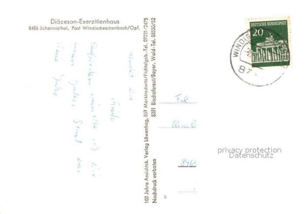 Johannisthal Windischeschenbach Diözesan Exerzitienhaus – Bild 2