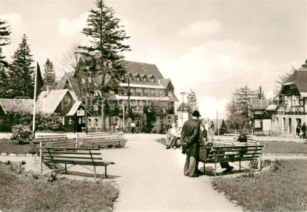 Baerenburg Sachsen Oberbärenburg Platz der Republik