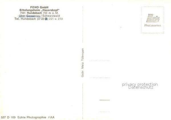 Hundsbach Forbach FEHO GmbH Erholungsheim Hauerskopf – Bild 2