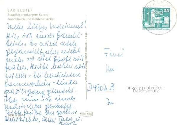 Bad Elster Gondelteich Goldener Anker – Bild 2