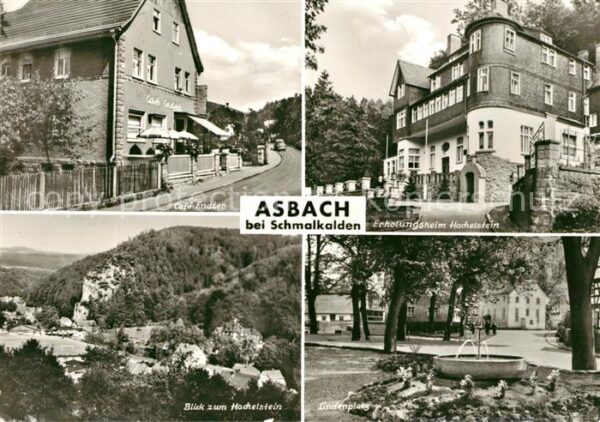 Asbach Schmalkalden Cafe Endler Erholungsheim Hachelstein B