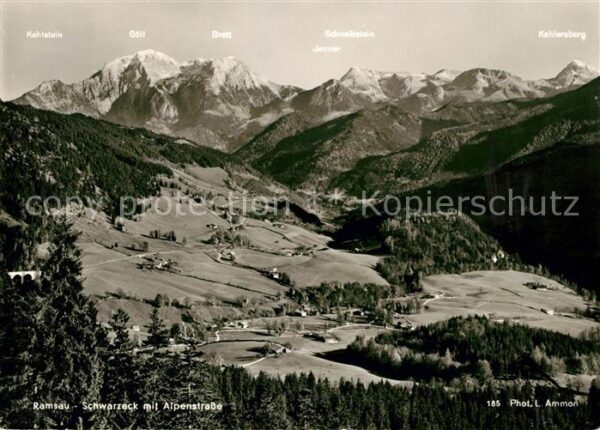 Ramsau Berchtesgaden Schwarzeck Alpenstraße