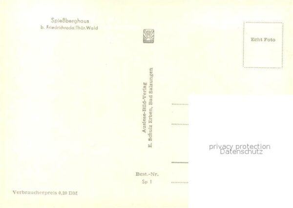 Friedrichroda Spießberghaus – Bild 2