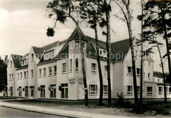 Kuehlungsborn Ostseebad FDGB Erholungsheim Philipp Müller