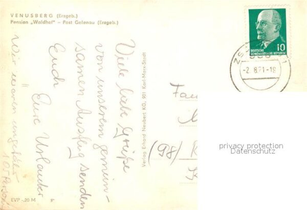 Gelenau Erzgebirge Venusberg Pension Waldhof – Bild 2