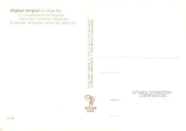 Sonthofen Oberallgaeu Allgäuer Berghof Alpe Eck – Bild 2