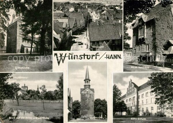 Wunstorf Stiftskirche Altes Rathaus Stadtkirche