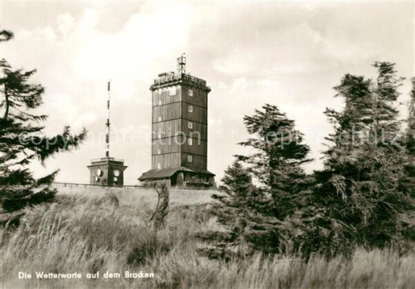 Brocken Harz Wetterwarte