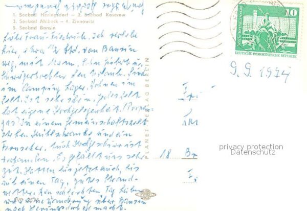 Insel Usedom Seebad Heringsdorf Koserow Ahlbeck Bans – Bild 2