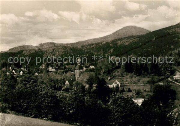 Jonsdorf Panorama Lausche Zittauer Gebirge