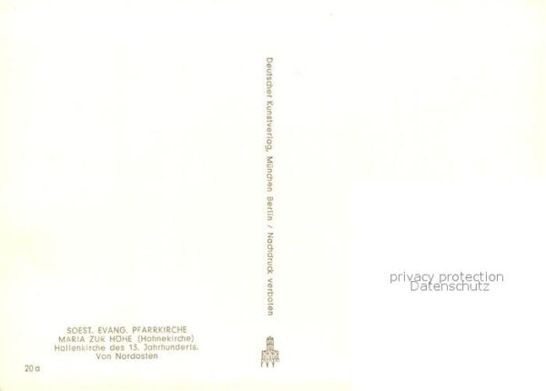 Soest Arnsberg Evangelische Pfarrkirche Maria zur Höhe – Bild 2