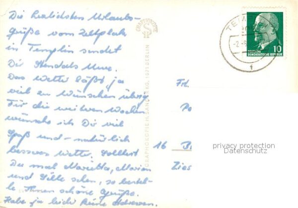 Templin Rathaus Berliner Tor FDGB Erholungsheim – Bild 2