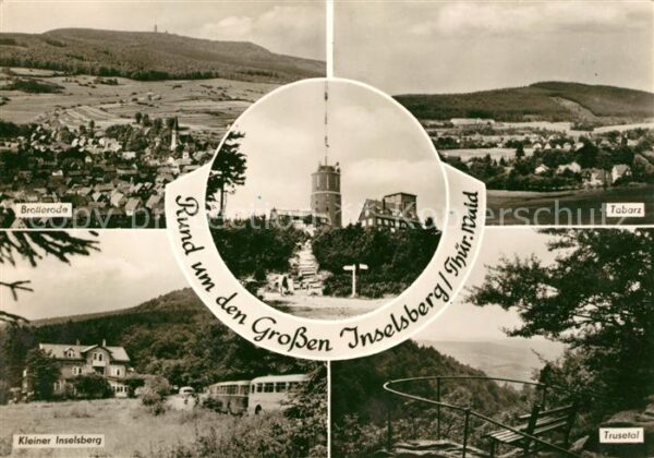 Grosser Inselsberg Brotterode Tabarz Kleiner Inselsberg Tr