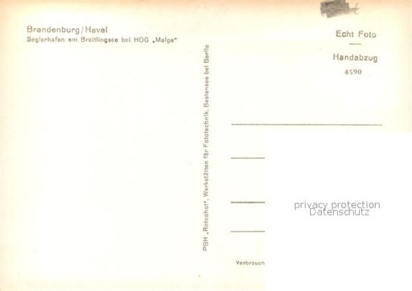 Brandenburg Havel Seglerhafen Breitlingsee HOG Malga – Bild 2