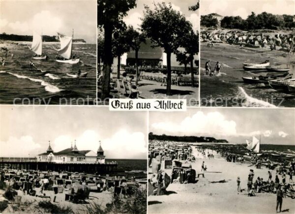 Ahlbeck Ostseebad Strandleben