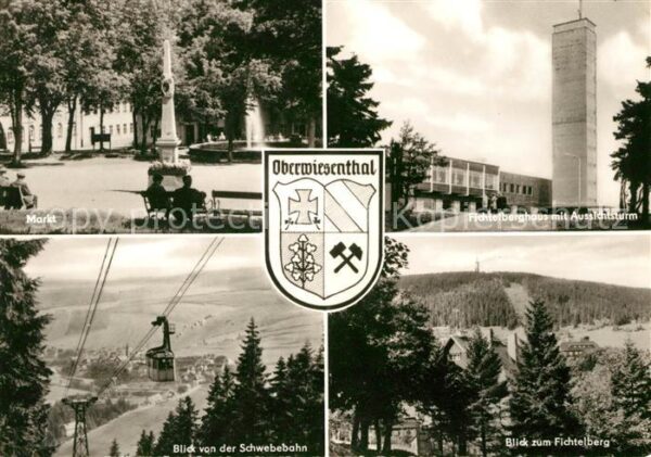 Oberwiesenthal Erzgebirge Markt Fichtelberghaus Aussichtsturm Fic
