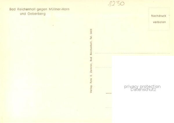 Bad Reichenhall Müllner Horn Geberberg – Bild 2