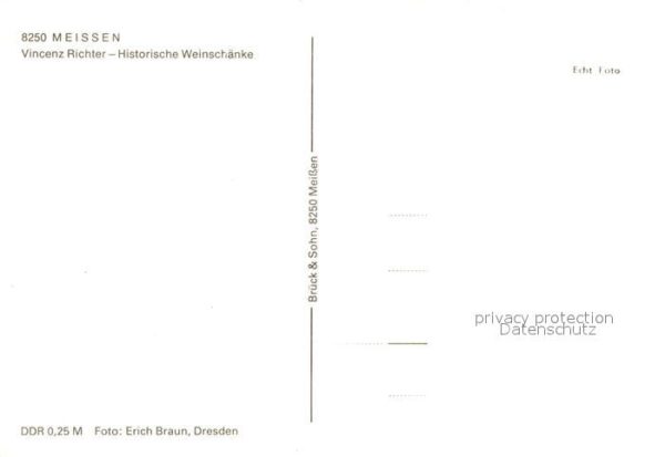 Meissen Elbe Sachsen Vincenz Richter Historische Weinschänke – Bild 2