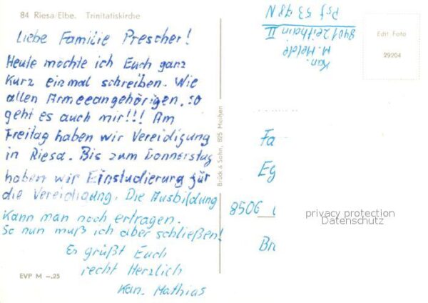 Riesa Sachsen Trinitatiskiche – Bild 2