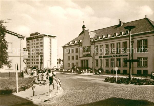 Sassnitz Ostseebad Ruegen Rügen Hotel Seemannsheim John Schehr