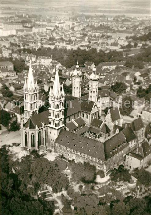 Naumburg Saale Dom Fliegeraufnahme
