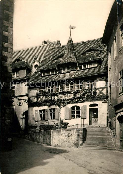 Meissen Elbe Sachsen Tuchmacherzunftshaus Herberge Weinhaus