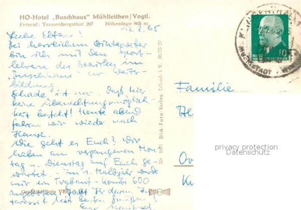 Muehlleithen Klingenthal HO Hotel Buschhaus Winter – Bild 2