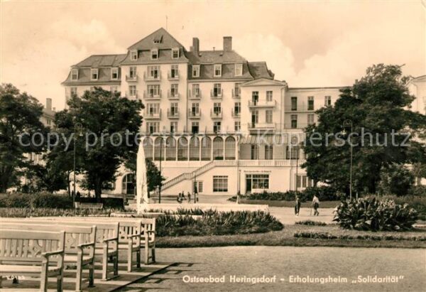 Heringsdorf Ostseebad Usedom Erholungsheim Solidarität